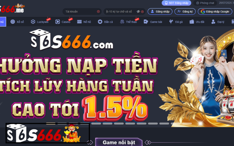 Đăng Nhập S666 dễ dàng cho tân thủ